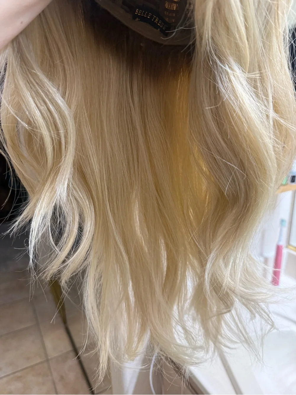 Belle tress peerless 22” wig
